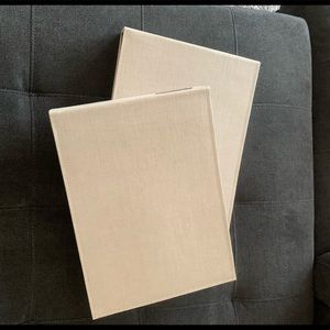 Pottery Barn Large Photo Albumns